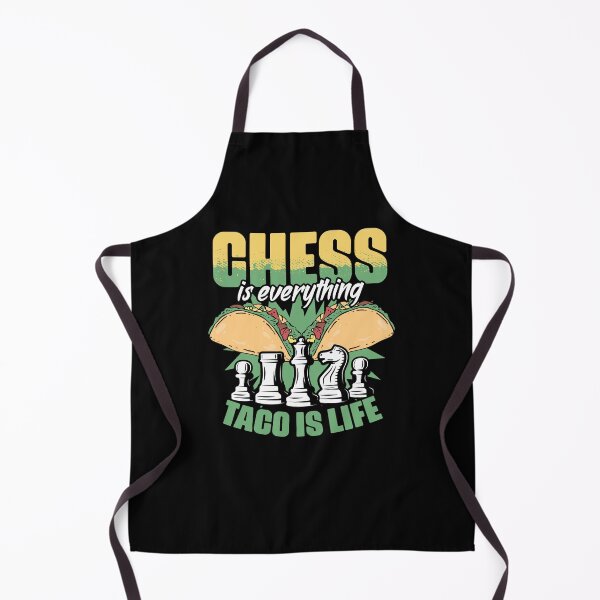Item preview, Funny Chess Board Game Humor For A Tacos Lover Grandmaster designed and sold by Nessshirts.