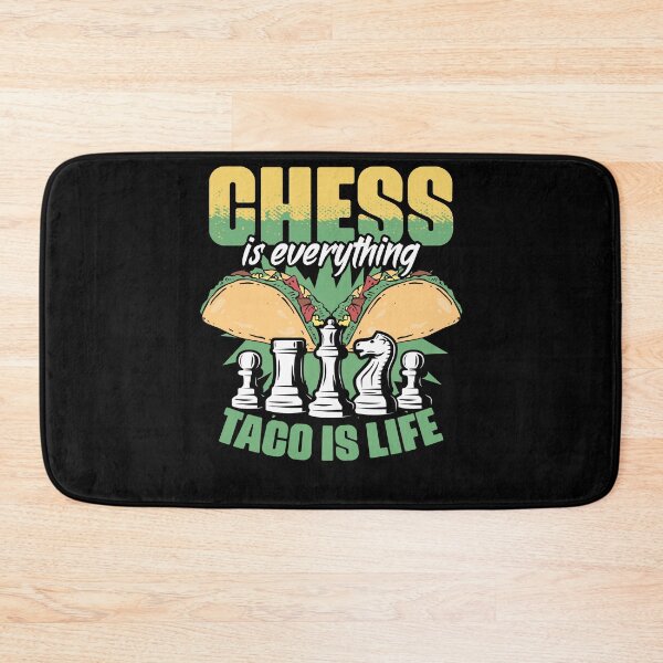 Item preview, Funny Chess Board Game Humor For A Tacos Lover Grandmaster designed and sold by Nessshirts.