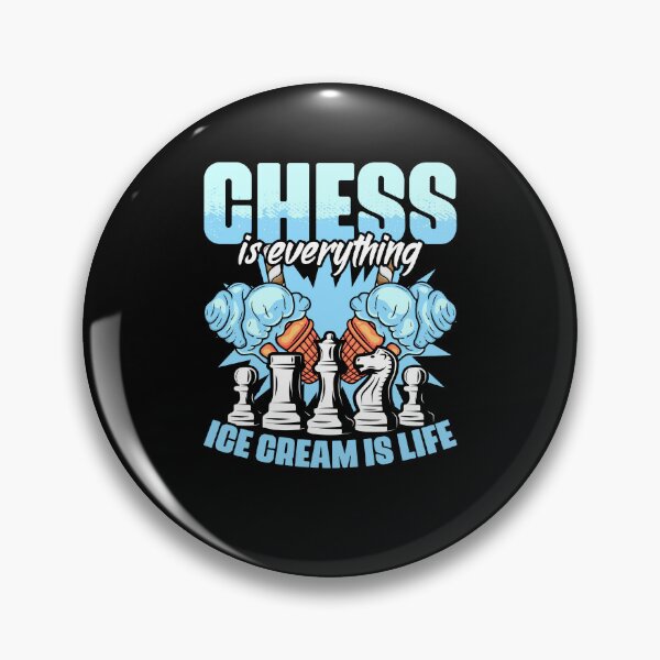Item preview, Funny Chess Board Game Humor For Ice Cream Lover Grandmaster designed and sold by Nessshirts.