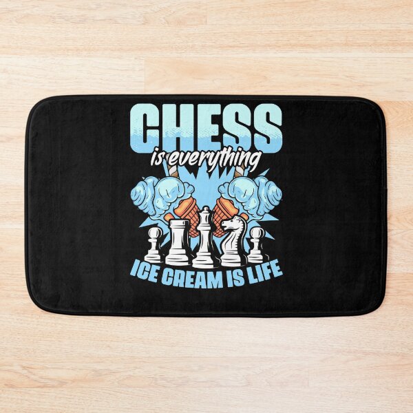 Item preview, Funny Chess Board Game Humor For Ice Cream Lover Grandmaster designed and sold by Nessshirts.