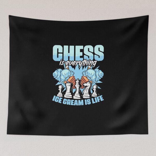 Item preview, Funny Chess Board Game Humor For Ice Cream Lover Grandmaster designed and sold by Nessshirts.
