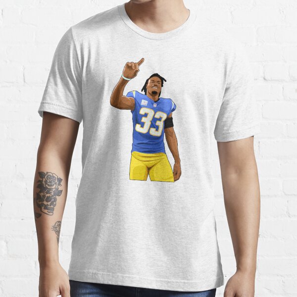 Derwin James Shirt, Los Angeles Football Men's Cotton T-Shirt