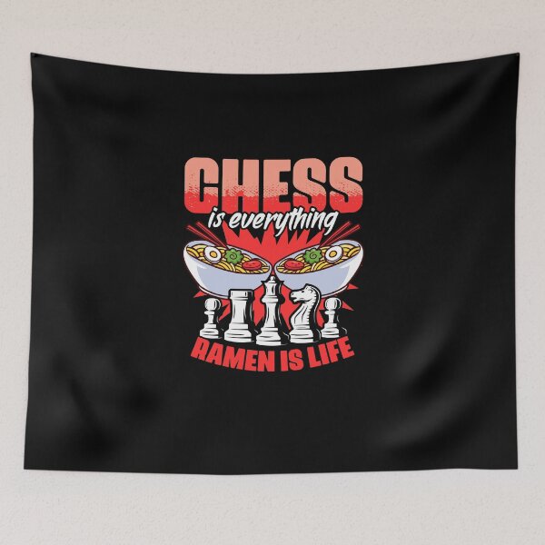 Item preview, Funny Chess Board Game Humor For A Ramen Lover Grandmaster designed and sold by Nessshirts.