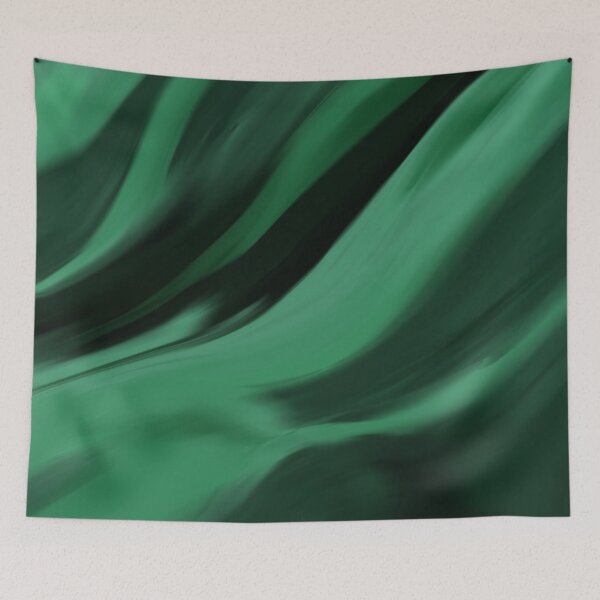 Item preview, Dark Emerald Green Abstract designed and sold by k9printart.