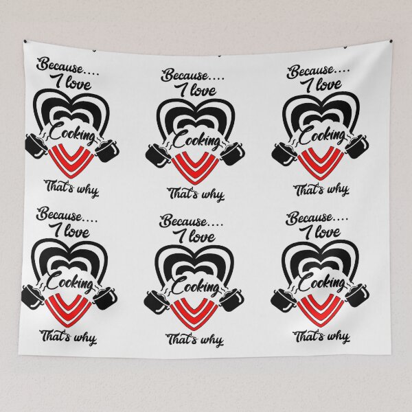 Item preview, Because I love cooking, that's why...  designed and sold by Chakilogy.