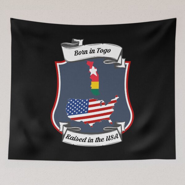 Item preview, Born in Togo, raised in the USA Heritage designed and sold by Tony ⭐⭐⭐⭐⭐.