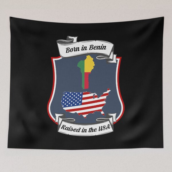 Item preview, Born in Benin, raised in the USA Heritage designed and sold by Tony ⭐⭐⭐⭐⭐.