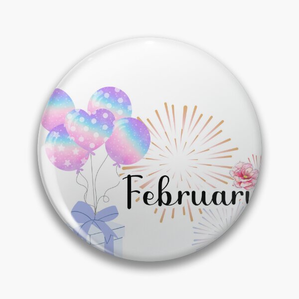 Item preview, feliz cumpleaños febrero designed and sold by BestSj.