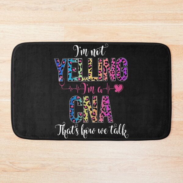 Item preview, CNA Heart Leopard I'm Not Yelling That's How We Talk designed and sold by NaomiTankersly.