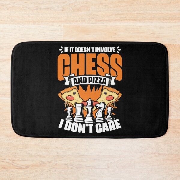 Item preview, Funny Board Game Humor For A Food Pizza Lover Chess Master designed and sold by Nessshirts.