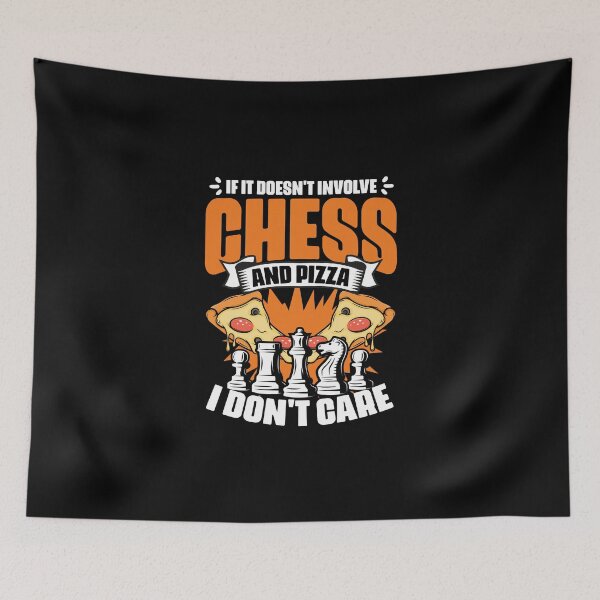 Item preview, Funny Board Game Humor For A Food Pizza Lover Chess Master designed and sold by Nessshirts.