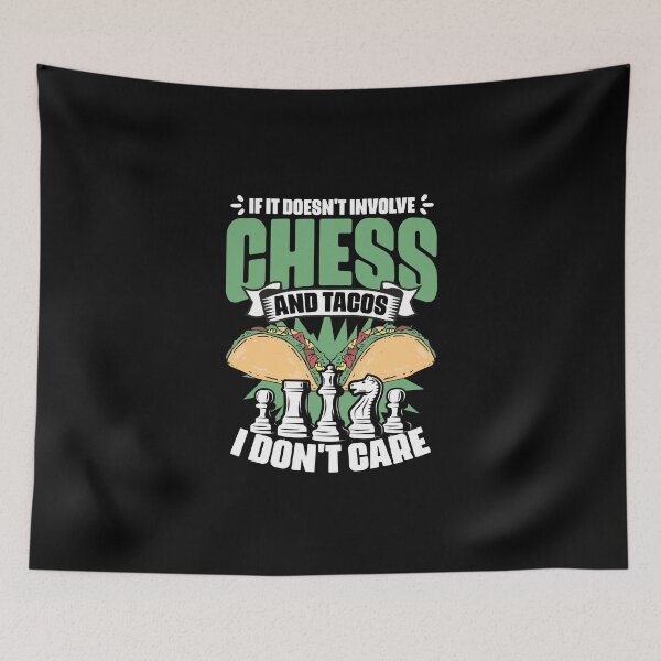 Item preview, Funny Board Game Humor For A Food Taco Lover Chess Master designed and sold by Nessshirts.