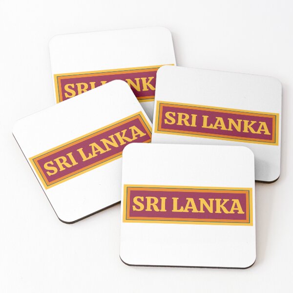Item preview, Sri Lanka Flag Colours Plate designed and sold by Fed Sher.