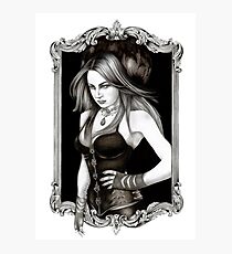 selene - moon goddess Photographic Print