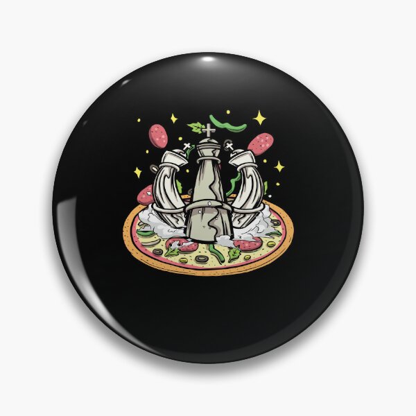 Item preview, Chess Pieces Funny Board Game Enthusiast For A Pizza Lover designed and sold by Nessshirts.