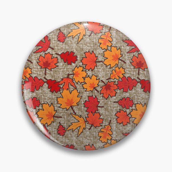 Item preview, Seamless Fall Leaves (Light Tan Background) designed and sold by JadeRyder.