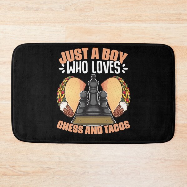 Item preview, Just A Boy Who Loves Funny Chess Board Games For Tacos Lover designed and sold by Nessshirts.
