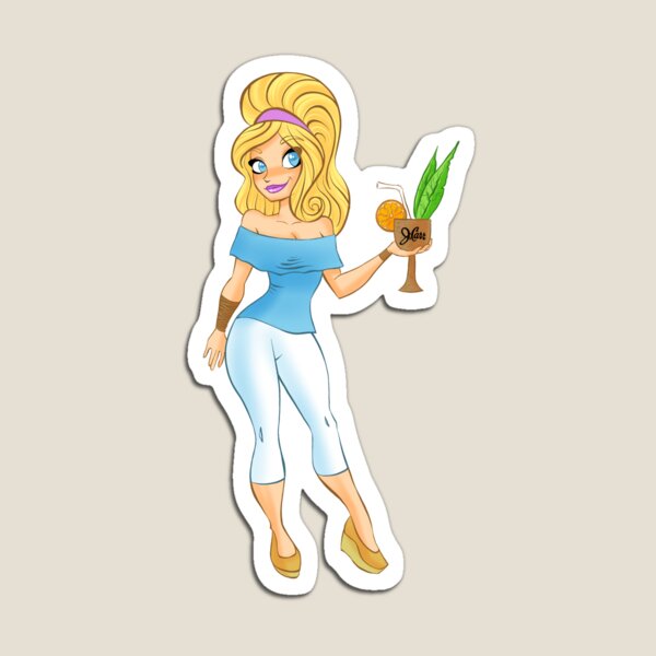 Kay and her Mai Tai Magnet