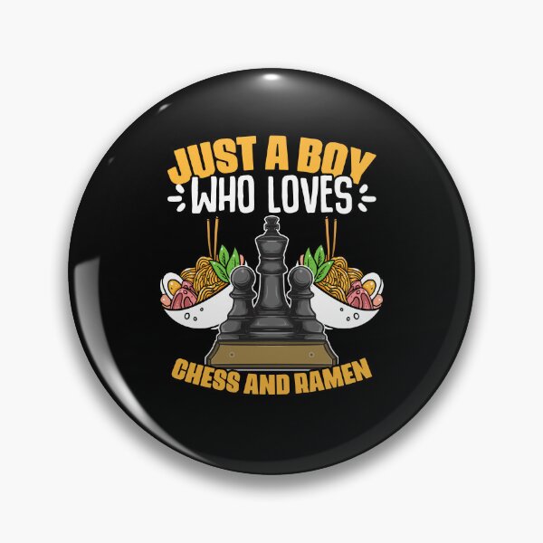 Item preview, Just A Boy Who Loves Funny Chess Board Games For Ramen Lover designed and sold by Nessshirts.