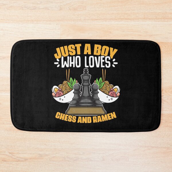Item preview, Just A Boy Who Loves Funny Chess Board Games For Ramen Lover designed and sold by Nessshirts.