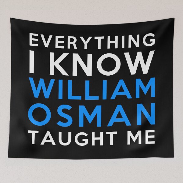 Item preview, William Osman - Everything i know designed and sold by 2Girls1Shirt.