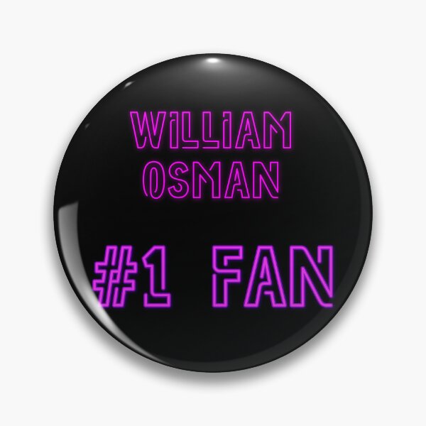 Item preview, William Osman - #1 fan designed and sold by 2Girls1Shirt.
