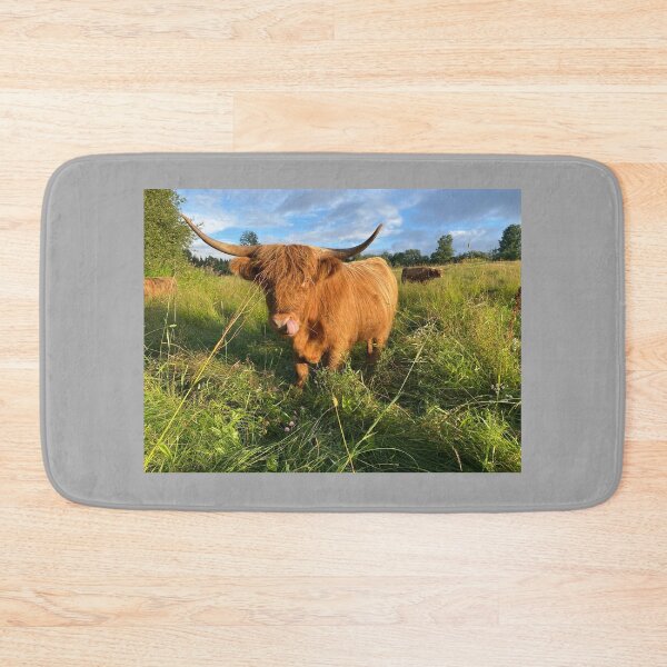 Item preview, Scottish Highland Cattle Cow showing tongue 4018 designed and sold by SaarelaHighland.