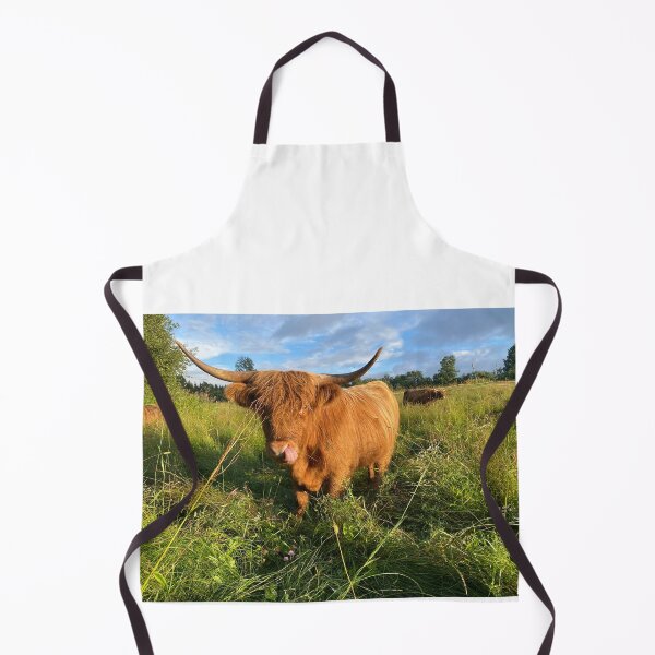 Item preview, Scottish Highland Cattle Cow showing tongue 4018 designed and sold by SaarelaHighland.