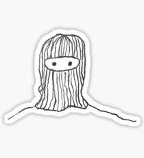Kanye Ski Mask Sticker