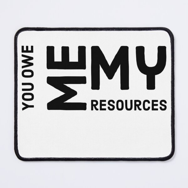 Item preview, You Owe Me My resources - designed and sold by Desi-Urdu-Arts.