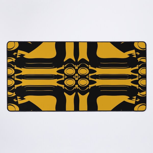 Item preview, Triangle Ellipse Curve Shapes Abstract Art Yellow designed and sold by AraljanFusion.