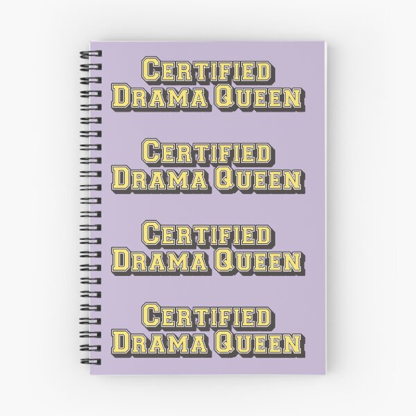 Item preview, Certified drama queen, Yellow Slogan For All Drama Queens designed and sold by TrulyEpoque.