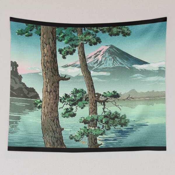 Item preview, Mt Fuji from Lake Kawaguchi by Tsuchiya Koitsu designed and sold by Takeda-art.