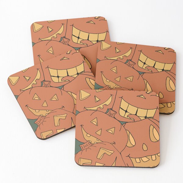 Item preview, Bunch of Pumpkins | Retro Halloween designed and sold by thecolorfuldino.