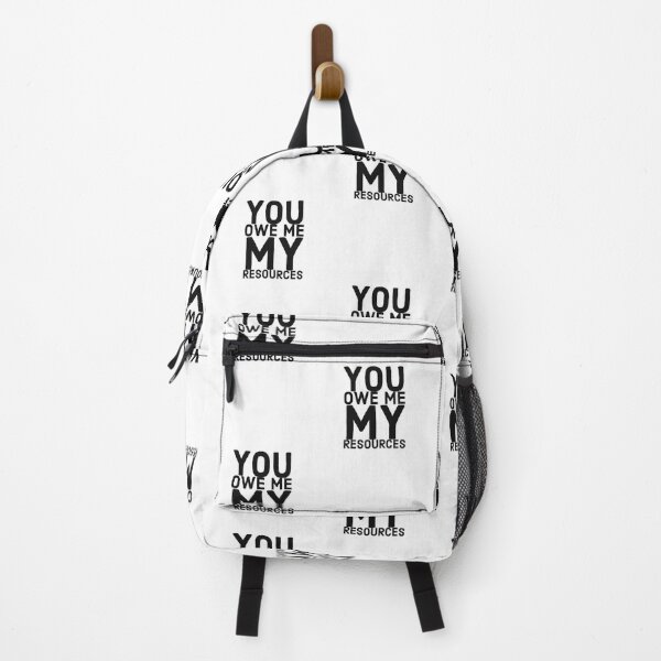 Item preview, You Owe Me My Resources (2) - designed and sold by Desi-Urdu-Arts.