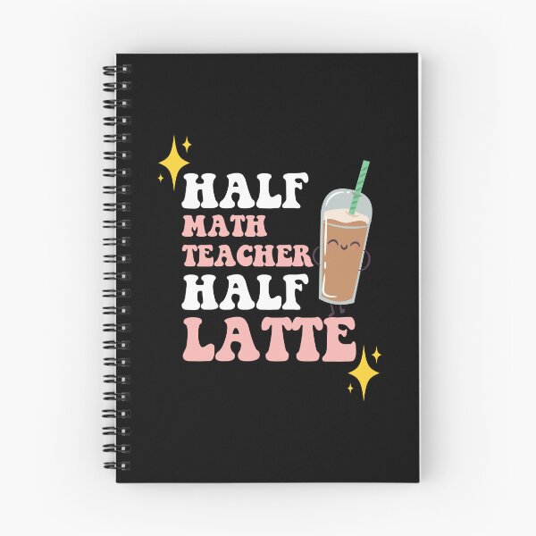 Item preview, Half Math Teacher Half Latte, Cute Coffee Shirt Back To School  designed and sold by Tweizy.