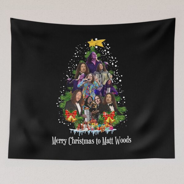 Item preview, Weird Al Yánkóvíc Christmas Tree designed and sold by pratsbusson.