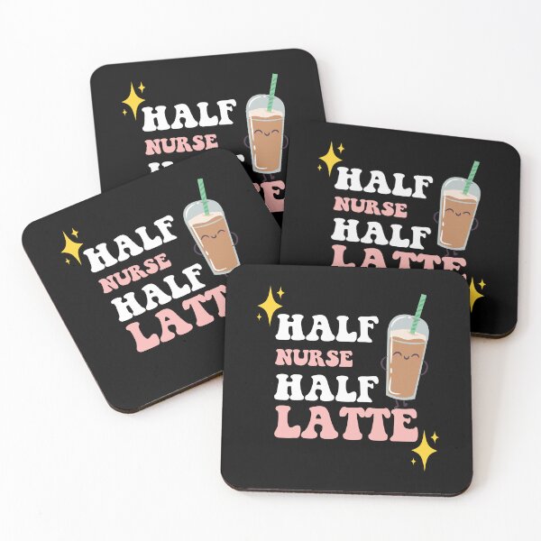 Item preview, Half Nurse Half Latte, Cute Coffee Shirt Back To School  designed and sold by Tweizy.