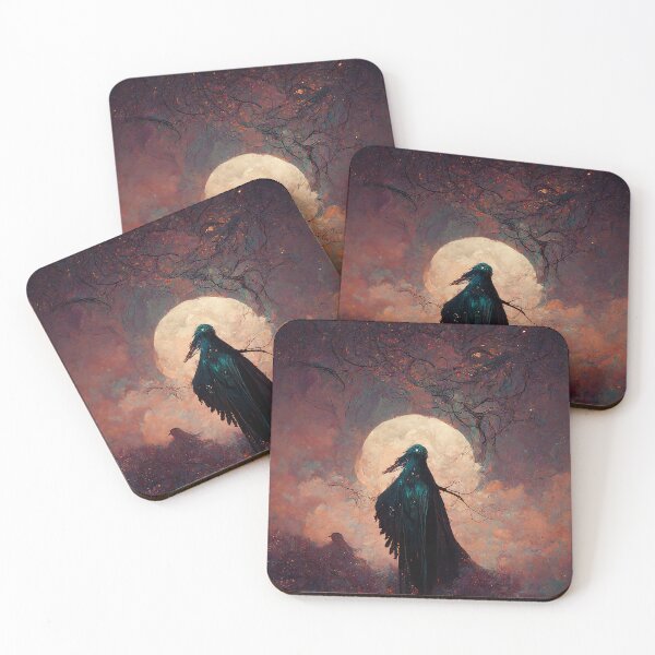 Item preview, Mystic Raven Woman designed and sold by SalogwynLifeArt.