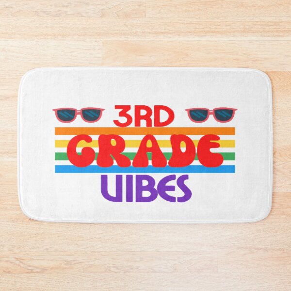 Item preview, Third Grade Vibes Only Back To School Cool Rainbow designed and sold by ImaginedCo.