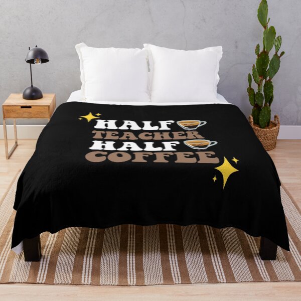 Item preview, Half Teacher Half Coffee, Cute Coffee Shirt Back To School designed and sold by Tweizy.