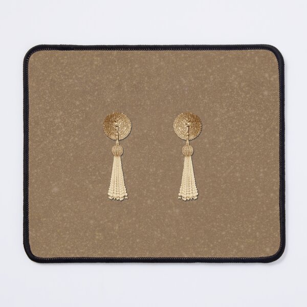 Item preview, Burlesque Tassel Twirl Pasties Gold designed and sold by Xarah.