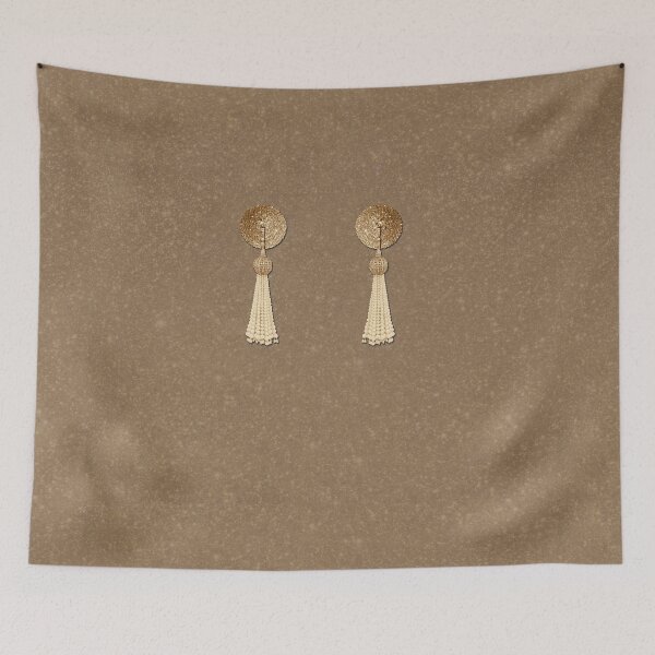 Item preview, Burlesque Tassel Twirl Pasties Gold designed and sold by Xarah.