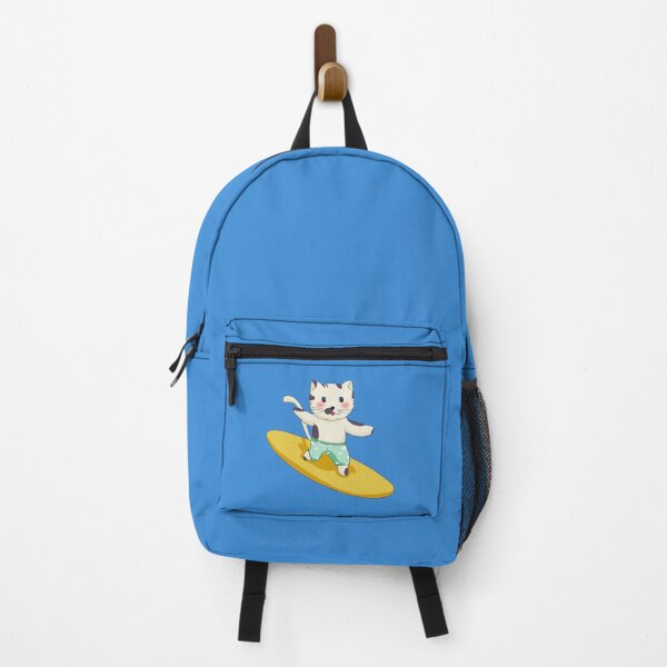 Item preview, Funny Surf Cat Funny Cat riding at Surfboard Surfing designed and sold by Trenddesigns24.