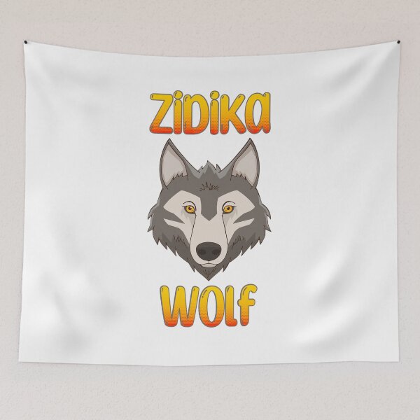 Item preview, zidika wolf designed and sold by EverGlow Designs.