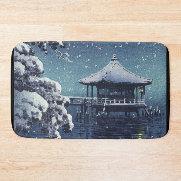Item preview, Snow at the Ukimido Katada by Tsuchiya Koitsu designed and sold by Takeda-art.