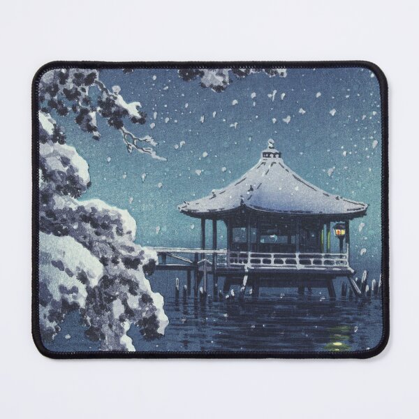 Item preview, Snow at the Ukimido Katada by Tsuchiya Koitsu designed and sold by Takeda-art.
