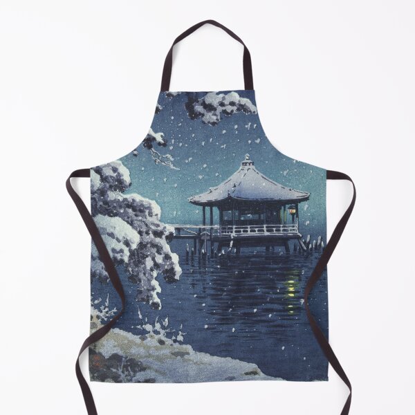 Item preview, Snow at the Ukimido Katada by Tsuchiya Koitsu designed and sold by Takeda-art.