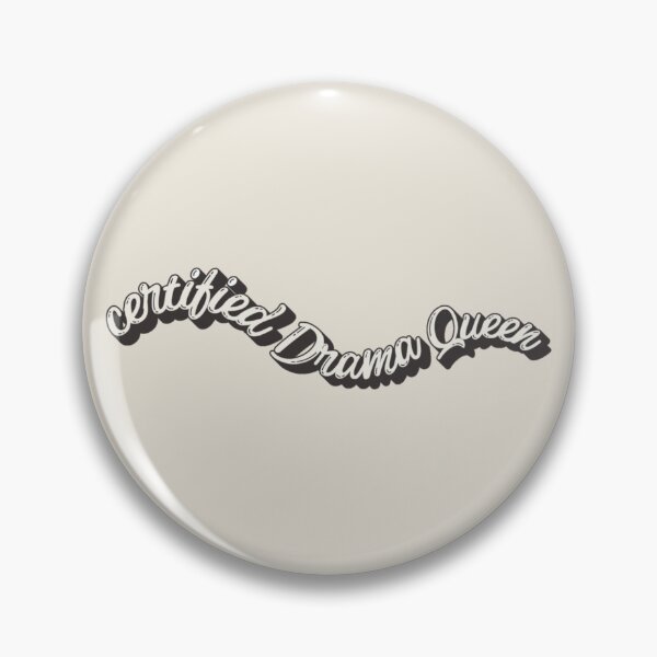 Item preview, Certified drama queen, Wavy Slogan For All Drama Queens designed and sold by TrulyEpoque.