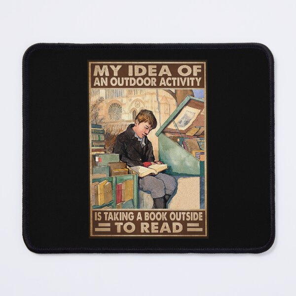 Item preview, My idea of an outdoor activity is taking a book outside to read designed and sold by ALISONABBOTTAU.
